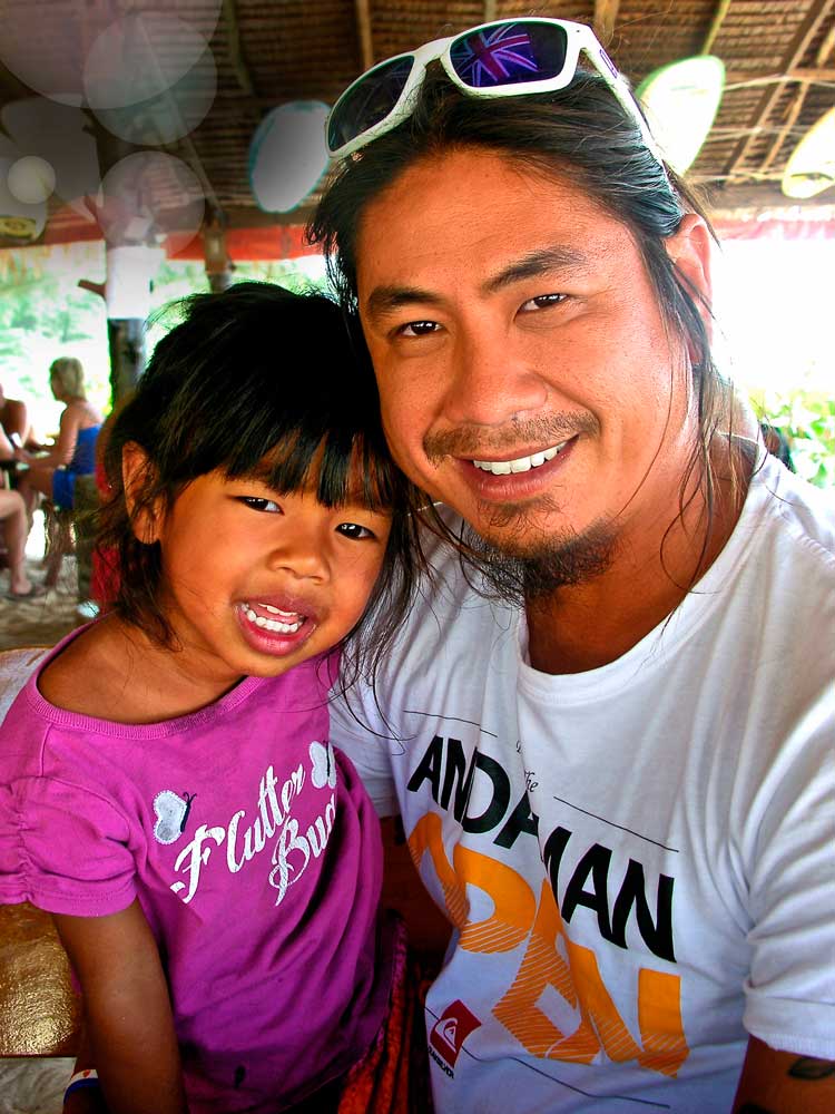 Khun Ching and Daughter Krateng